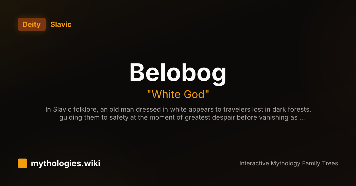 Belobog - White God - Slavic | Mythologies.wiki